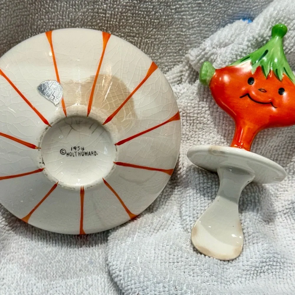 Pixieware vintage Ketchup Ceramic Jar - Picture 3 of 3